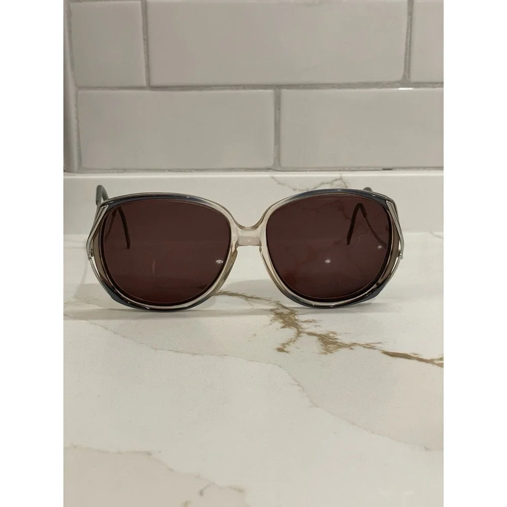 Vintage Univis‎ 140 Sunglasses FRAMES ONLY Women Retro Curved Clear Prescription